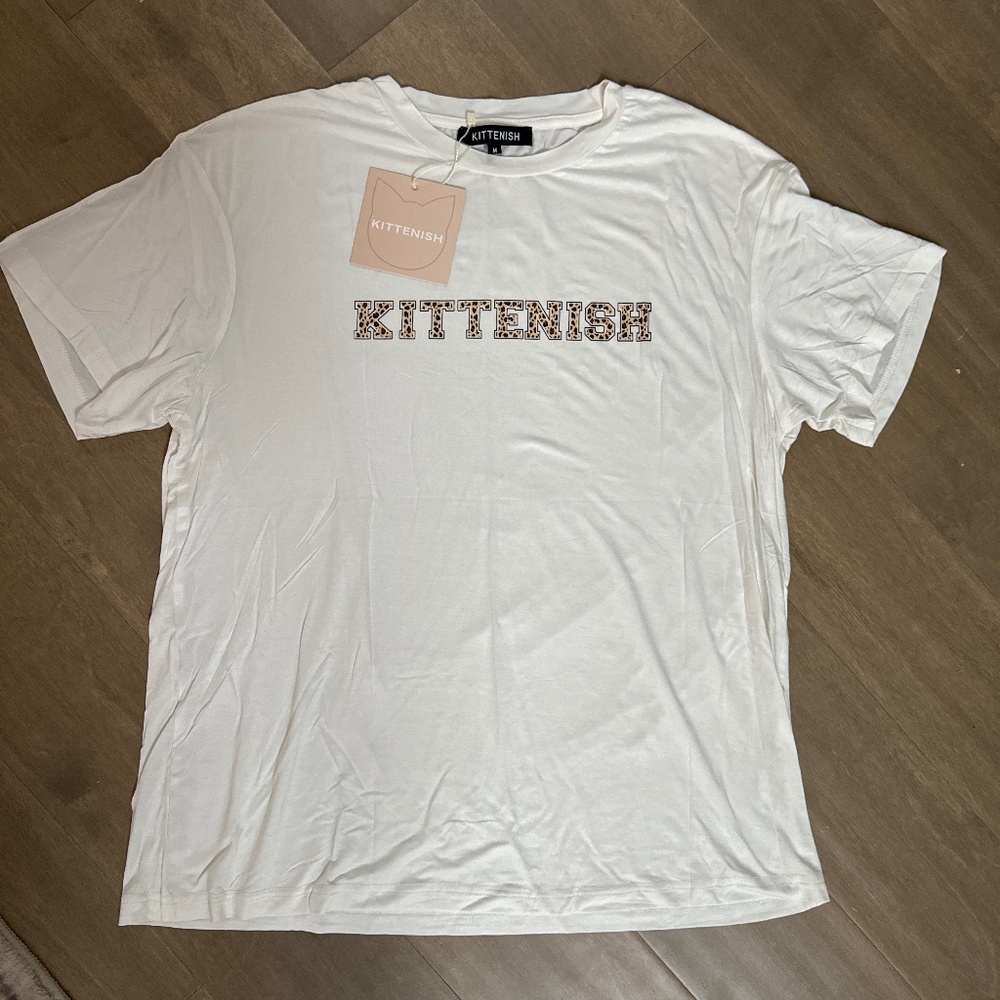 Kittenish Tshirt - Leopard Print